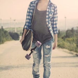 Blue Checked Shirt