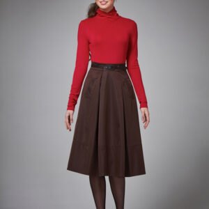 Brown Skirt